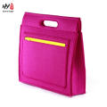 custom high quality felt handmade bags